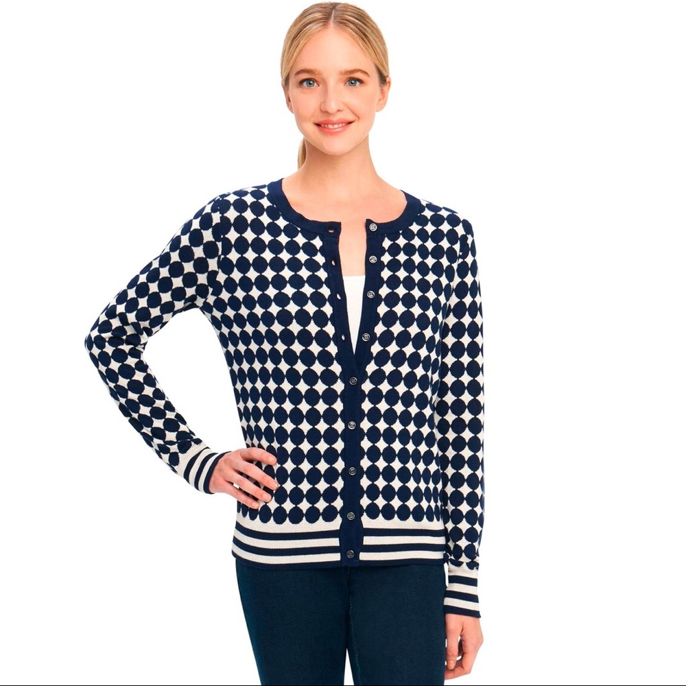 NWT Foxcroft cardigan sweater petite med so cute!